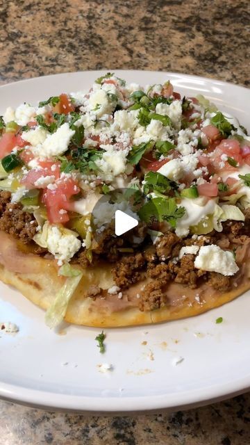 Carman Wilken on Instagram: "These Ground Beef Tostadas were so good and so easy! Thank you @itzellcastaneda for this awesome recipe! #tostadas #easyrecipe #dinner #groundbeef #yum" How To Make Tostadas, Easy Tostada Recipes, Ground Beef Taco Recipes, Homemade Tostadas, Mexican Tostadas, Beef Tostadas, Carman Wilken, Taco Recipes Ground Beef, Tostada Recipes