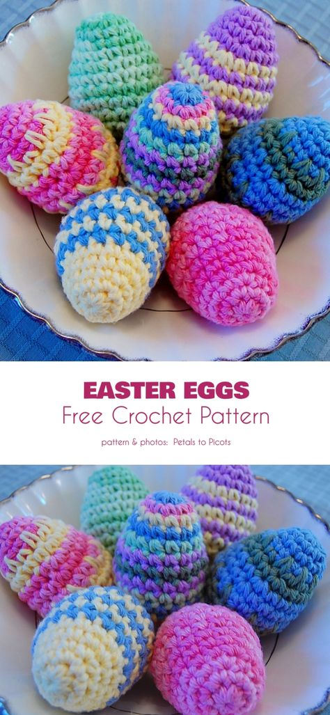 Easter Crochet Patterns Free, Handmade Baby Toys, Easter Egg Pattern, Happy Easter Wishes, Crochet Easter, Easter Crochet Patterns, Crochet Bunny Pattern, Front Porch Christmas Decor Ideas, Porch Christmas Decor Ideas