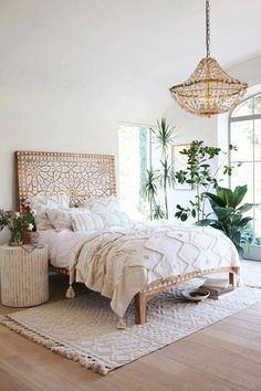 Boho Bed Frame, Cheap Bed Frame, Bohemian Bedrooms, Boho Bedroom Design, Boho Chic Bedroom, Bohemian Bedroom Decor, Boho Bedroom Decor, Bohemian Bedroom, Boho Room