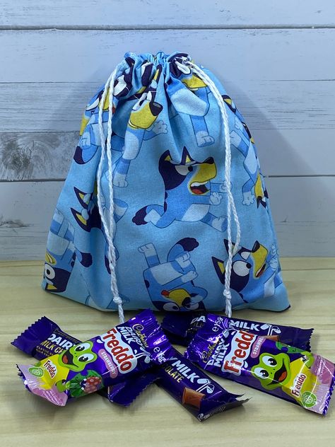 Reusable Gift Bags, Loot Bags, Party Stuff, Party Favor Bags, Fabric Bag, Favor Bags, Cotton Bag, Bday Party, Drawstring Bag