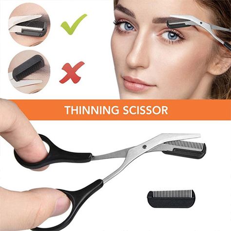 Uneven Eyebrows, Black Eyebrows, Eyebrow Grooming, Eyebrow Razor, Eyebrow Kits, Eyebrow Trimmer, Thinning Scissors, Tweezers Eyebrows, Eyebrow Brush