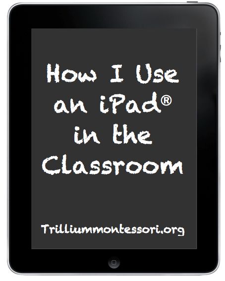 How I Use an iPad in the Classroom Preschool Technology, Technology Classroom, Apps For Teachers, Teacher Tech, Teaching Technology, Montessori Classroom, School Technology, Tech School, Teaching Inspiration