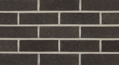 Black Stained Brick, Stained Brick, Brick Face, Brick Companies, Black Brick, Brick Colors, Gallery Design, Black Series, Black Stains