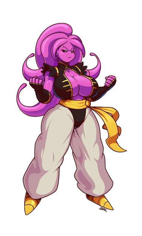 Majinn Fighter by Blazbaros on DeviantArt Supreme Kai Oc, Majin Oc, Supreme Kai, Power Rangers Fan Art, Overwatch Fan Art, Sonic Fan Characters, Dragon Ball Image, Anime Dragon Ball Goku, Mario Art