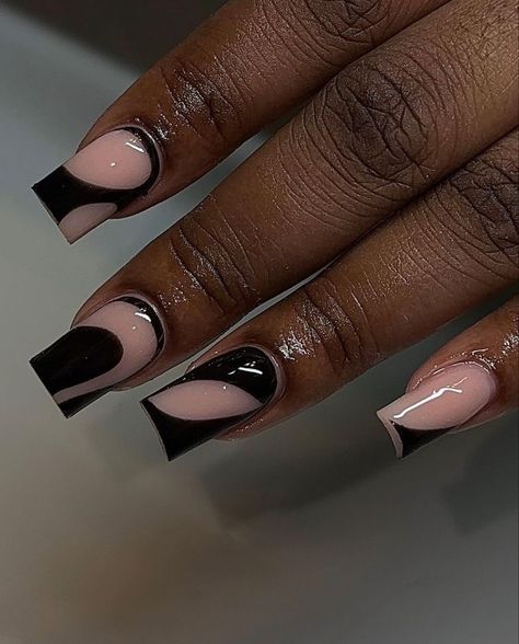 Short Classy Nails, Old Money Nails, Money Nails, Acrylic Toe Nails, Long Acrylic Nail Designs, French Tip Acrylic Nails, Work Nails, Dope Nail Designs, Short Square Acrylic Nails