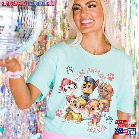 Paw Patrol Mom Shirt, Dog Mama Shirt, Dog Mama, Mama Shirt, Mom Shirt, Paw Patrol, Mom Shirts, Dogs