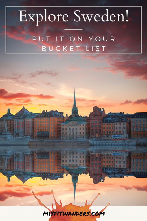 Sweden is a lovely place to visit and it has been underrated! There is the Ice Hotel, nature is everywhere, and you can meet moose up close and personal. There are places all over that you can hike, go canoeing, skiing, or pretty much any kind of outdoor activity! You can learn more about the city of islands, Stockholm. Check it out here! Places To Visit In December, December Travel, Teach Abroad, Traveling Teacher, Winter Beach, Move Abroad, Us Travel Destinations, Destination Voyage, Usa Travel Destinations