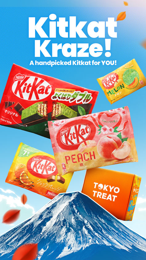 Get a taste of Japan's limited-edition KitKat! Each bite is a delightful journey into the heart of Japan's confectionery creativity, and every piece tells a unique story of flavors you won't find anywhere else. Savor the exclusive experience today. Kitkat Japan, Kit Kat Flavors, Tokyo Treat, Amazing Food, Melon, Limited Edition, Japan, Quick Saves