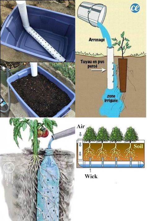 Efficient Gardening, Diy Self Watering Planter, Smart Gardening, Health Water, Automatic Watering System, Sustainable Gardening, Saving Water, Eco Friendly Garden, Watering System