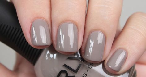 Greige Nail Polish, Greige Nails, Autumn Nails Fall, Opi Nail Colors, Nails Fall Nails, Nails Autumn, Gel Mani, Gray Nails, Nails Fall