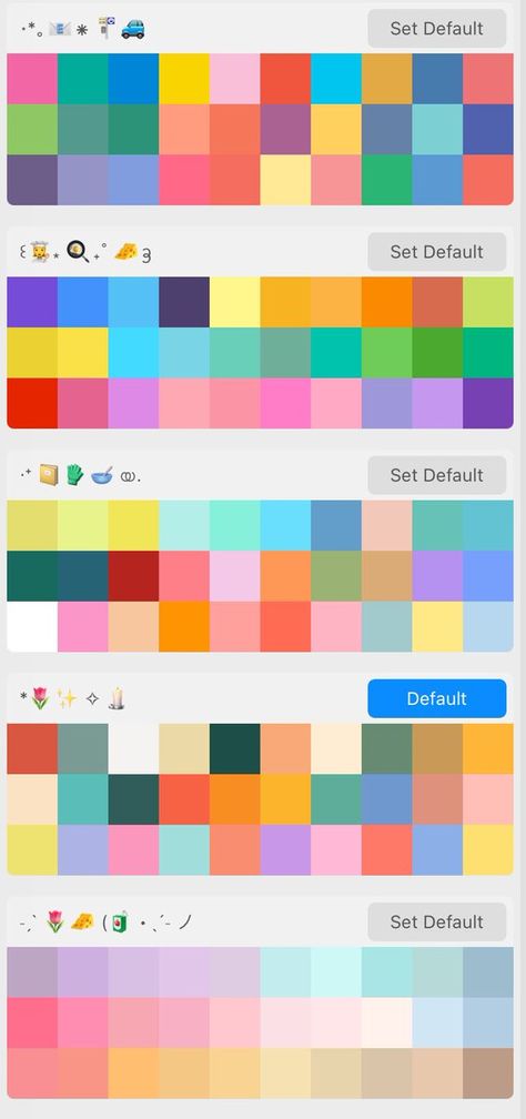 Cute Color Pallets Procreate, Cookie Run Kingdom Color Palette, Kidcore Pallete, Indie Pallete Color, Cartoon Colour Palette, Hyperpop Palette, Manga Color Palette, Hello Kitty Color Palette, Clowncore Color Palette