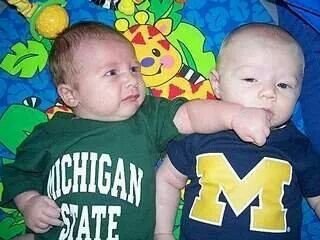 msu vs u of m Msu Vs Michigan, Michigan State Spartans Football, Michigan State Football, Msu Spartans, Be Faithful, Michigan State University, Michigan State Spartans, How To Have Twins, Go Blue