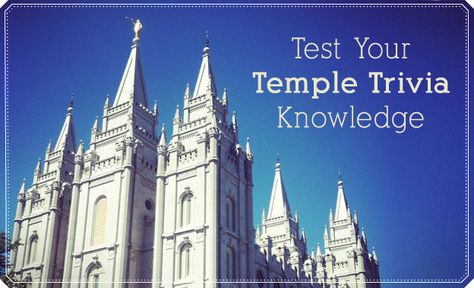 Think you know something about LDS temples? Take our quiz and see how familiar you are with temple trivia! (Answers featured at very bottom.) Temple Trivia Lds, Lds Trivia Questions And Answers, Temple Activity, Temple Activities, Temple Game, Family Home Evening Lessons, Lds Conference, Wood Relief, Yw Lesson