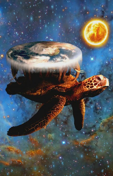 Discworld Wallpaper, Space Turtle, Discworld Characters, Great A'tuin Discworld, World Turtle, Turtle Wallpaper, Trippy Pictures, Terry Pratchett Discworld, Tarot Tattoo