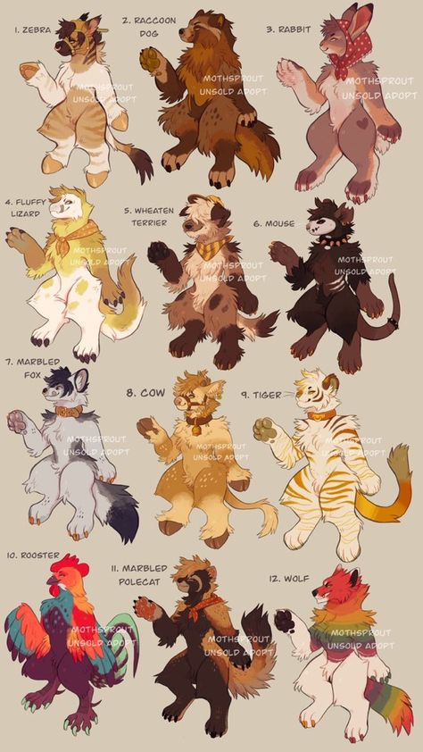 Cool Fursona Species, Scpkid Art, Fursona Design Inspiration, Fox Fursona Reference Sheet, Fursona Hairstyles, Fursona Species Ideas, Unique Fursona Species, Tiger Fursona Ref Sheet, Free Fursona Ideas