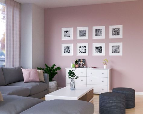 [Ad] 14 Impressive Living Room Paint Color Ideas Insights You Have To See This Winter #livingroompaintcolorideas Drawing Room Wall Colour, Pink Accent Wall, Cleanser Products, Pink Accent Walls, Pastel Living Room, Room Color Combination, Dnevna Soba, Wall Color Combination, Bedroom Color Combination