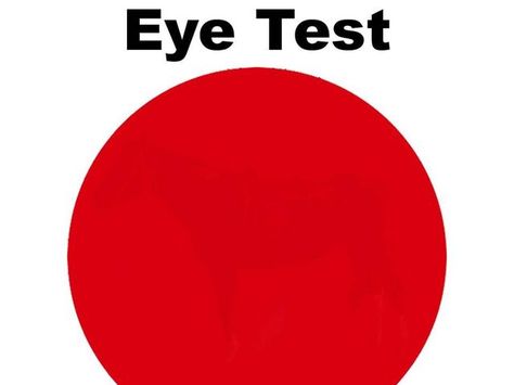 Only Certain People Can See The Hidden Image Inside This Eye Test | PlayBuzz Eye Test Quiz, Funny Mind Tricks, Hidden Images, Test Quiz, Eye Exercises, Eye Test, Red Circle, Flip Cards, Magic Eyes