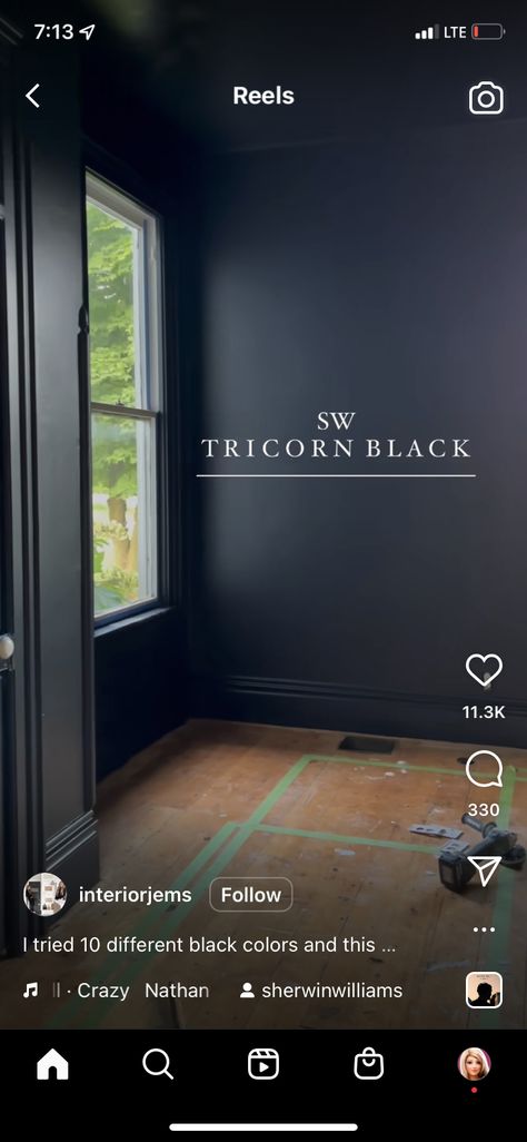 Storms In Paris Paint, Storms In Paris Paint Color, Storms In Paris, Paint Color Kitchen, Color Kitchen, Willow Wood, Kitchen Paint Colors, Interior Paint Colors, Black 13