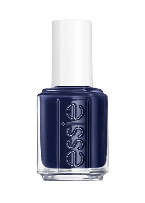 Essie Infinity Cool Dark Blue Nail Polish, Revlon Nail Polish, Gucci Nails, Nail Polish Shades, Grey Nail Polish, Nail Polish Gift, Navy Blue Nails, New Nail Polish, London Nails