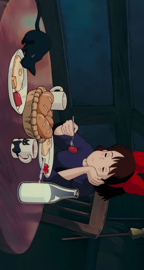 Studio Ghibli Poster, Personajes Studio Ghibli, Studio Ghibli Background, Japanese Animated Movies, Ghibli Artwork, Kiki Delivery, Kiki's Delivery Service, Studio Ghibli Movies, Studio Ghibli Art