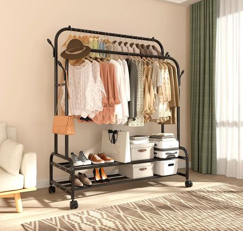 DIY clothes rail