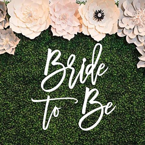 Bride to Be Wood Backdrop Sign, Customized Bride to Be Wood Sign (18" Wide) Bridal Shower Chair, Bridal Shower Banner, Bridal Shower Centerpieces, Wood Backdrop, Handmade Signs, Bachelorette Parties, Wedding Bar, Bride To Be, Bridal Shower Decorations