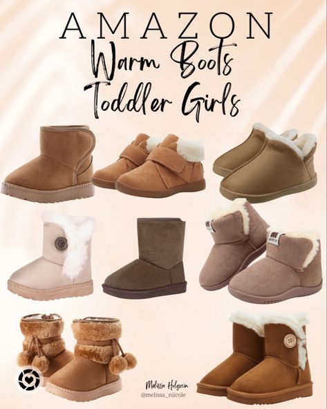 Toddler Girl Winter Outfits, Amazon Boots, Winter Vacation Outfits, Toddler Ugg Boots, Barcelona Trip, Amazon Girl, Girls Winter Outfits, Toddler Girl Boots, Ugg Boots Outfit