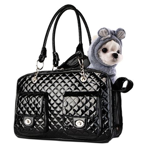 PRICES MAY VARY. ✈【AIRLINE APPROVED】Fit for most Airlines. But every airline has a specific set of rules and regulations, please contact with airline before flying with your pet. 🐶【Excellent Air Flow】Top and side mesh panels for ventilation; top zipper closures; 😻【Purse-like Design】BETOP HOUSE Soft-Sided Pet Carrier Purses were specially designed for Morkie, Yorkie, Chihuahua, Maltipoo and any dogs and cats with their size. The stylish design made the pet carrier just like a nice purse. You co Pet Carrier Purse, Dog Carrier Purse, Airline Approved Pet Carrier, Pet Travel Carrier, Dog Purse, Travel Carrier, Leather Tote Purse, Best Purses, Dog Bag