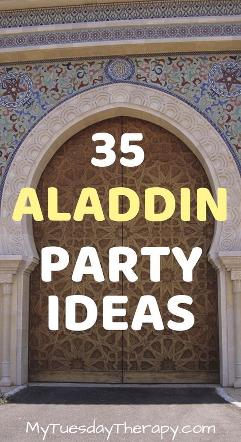 Aladdin Genie Birthday Party, Aladdin Photo Booth, Aladdin Theme Party Food, Alladin Birthday Theme, Jasmine Party Ideas, Aladdin Theme Party, Bollywood Birthday Party, Alladin Genie, Aladdin Wedding Theme