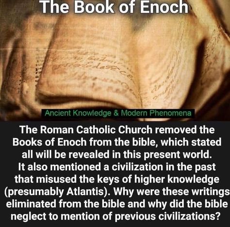 The Book of Enoch was considered as scripture in the Epistle of Barnabas (16:4) and by many of the early Church Fathers, such as Athenagoras, Clement of Alexandria, Irenaeus and Tertullian, who wrote c. 200 that the Book of Enoch had been rejected by the Jews because it contained prophecies pertaining to Christ. Enoch Bible, Ethiopian Bible, Book Of Enoch, Mission Prep, Early Church Fathers, Christian Studies, Spiritual Love, Ancient Knowledge, Roman Catholic Church