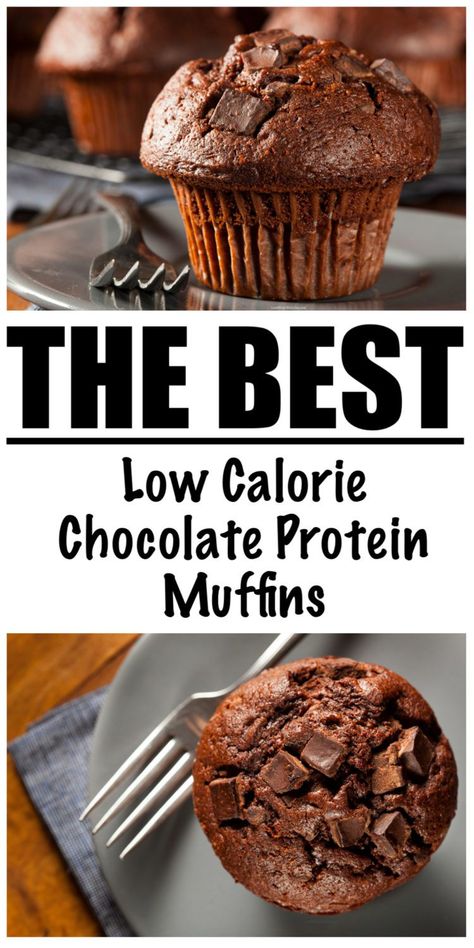 Protein Breakfast Muffins Low Carb, Chocolate Protein Muffins Low Carb, High Protein Low Carb Muffins Healthy, 100 Calorie Chocolate Muffins, Healthy Muffins With Protein Powder, Healthy Muffin Recipes Protein, Healthy Chocolate Protein Muffins, Low Carb Low Calorie Muffins, Best Protein Muffins