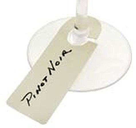 White Wine Flight Stemware Labeling Hook Tags, Pack of 100 -- You can find more details by visiting the image link. Wine Flight, Wine Glass Tags, Wine Tags, Ziplock Bag, Id Tags, Wine Label, Stemware, White Wine, Wine Glasses