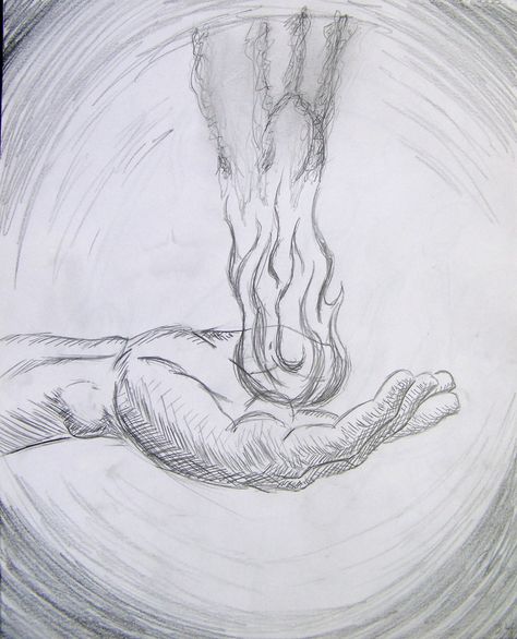 Hand holding fire #2 Fire In Hand Drawing, Ring Of Fire Drawing, Hand Holding Fire, Hand Reaching Out Drawing, Holding Fire, Flames Art, Fire Sketch, Wizard Drawings, Drawing Fire