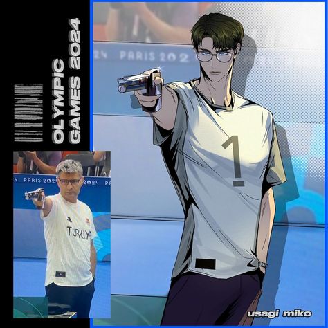 Rin | Incomparable references from Olympic Games 🏅🏆 I think Ushijima and Sakusa really fit the vibe 🔫 . #olympic #olympic2024… | Instagram Haikyuu Ushijima, Ushijima Wakatoshi, Waka Waka, Kuroo Tetsurou, The Vibe, Kpop Aesthetic, Cute Anime Guys, Olympic Games, Haikyu!!