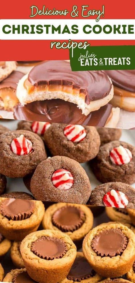 Whip up a batch of your favorite Christmas Cookies this season. These cookie recipes are easy to make, delicious and perfect for your Christmas Cookie trays or gifting this holiday season. We have classic like Sugar Cookies and Oreo Balls plus fun new favorites like Mint Chocolate Thumbprint Cookies, Peppermint Pinwheels and more. Peppermint Pinwheels, Cookies Thumbprint, Cookies Peppermint, Cookies 2023, Christmas Cookie Tray, Peppermint Cookie Recipe, Easy Christmas Breakfast, Best Christmas Cookie Recipes, Christmas Cookie Exchange Recipes