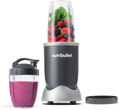 NUTRITION IN NO TIME: Effortlessly blend fruits, vegetables, liquids and so much more into nutritious smoothies, simply and deliciously delivering key nutrients to your body. POWER: 600 watts of power in the original nutribullet blender turns anything from strawberries to spinach into smooth, sippable nutrition Personal Blender, Coffee Pod Holder, Nutritious Smoothies, Milk Shakes, Blender Recipes, Healthier Lifestyle, Food Prep, Nutribullet Blender, Fruits Vegetables