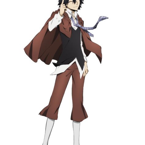 Ranpo Edogawa | Bungo Stray Dogs Wiki | Fandom Hiroshi Kamiya, Edogawa Ranpo, Dazai Bungou Stray Dogs, Dog Vector, Body Picture, Dazai Osamu, Chiba, Bongou Stray Dogs, Dog Images