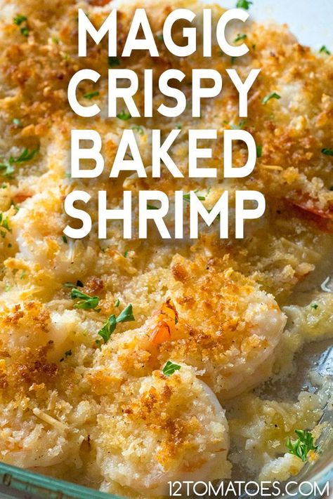 Crispy Baked Shrimp, Baked Shrimp Recipes, Crispy Shrimp, Shrimp Recipes Healthy, Shrimp Recipes For Dinner, Baked Shrimp, Shrimp Recipes Easy, Shrimp Dishes, Dinner Easy