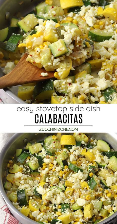 Zucchini Squash Side Dish, Mexican Zucchini And Corn Recipes, Zucchini And Yellow Squash Recipe, Zuccini Sides Dishes Mexican, Sauteed Zucchini Recipes Healthy, Keto Calabacitas Recipe, Spanish Zucchini Recipes, Healthy Calabacitas Recipe, Mexican Summer Squash Recipes