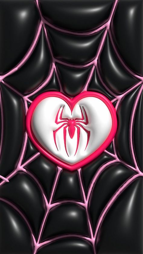 3d Wallpaper Cute, Pink Spider, Walpapers Cute, Halloween Wallpaper Iphone Backgrounds, Jelly Wallpaper, 3d Wallpaper Iphone, Desain Buklet, Iphone Wallpaper Stills, Rare Features