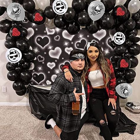 Chicana Theme Party, Tejano Birthday Party, Old School Decorations Party, Oldies But Goodies Party Theme, Vatos Locos Party Theme, Mi Vida Loca Party Theme, Old School Party Decorations, Chicano Themed Party, Lil Homie Theme Party