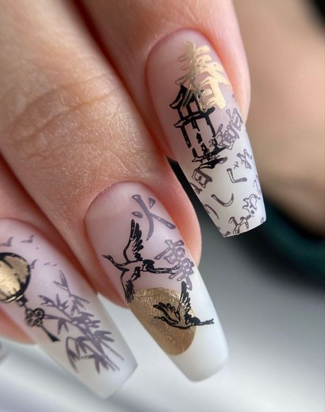 Tokyo Nail Art, Japan Nails, Japan Nail Art, Nail Halloween, Halloween Nail Art Ideas, Japan Nail, Classy Nail Art, Kids Pop, Anime Nails