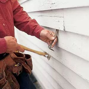 How to Patch Wood Siding - This Old House Wood Siding Exterior, Siding Repair, House Repair, Clapboard Siding, House Journal, Dream Cabin, Handyman Projects, Wood Repair, Journal Magazine