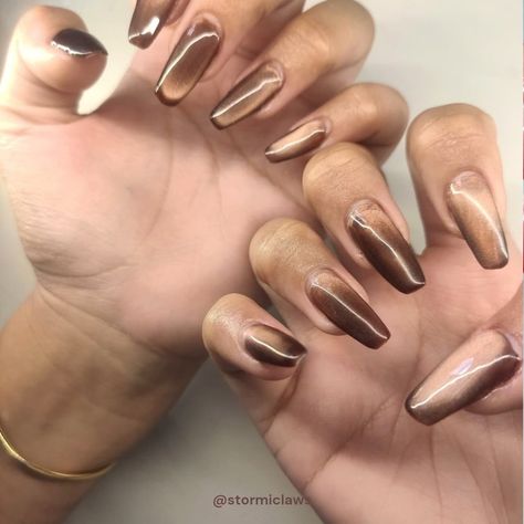 it's giving iced coffee ☕ 🫶🏻 ꢾ୧ press ons available ꢾ୧ gelx by appointment only ꢾ୧ dm to book #explore #nails #gelxnail #pressonnails #coffee Iced Coffee Nails, Caramel Aesthetic, Coffee Nails, Coffee Press, By Appointment Only, Press Ons, Coffee Latte, Coffee Brown, Nails Nails