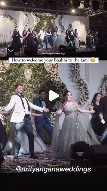 Nrityangana Wedding Choreography on Instagram: "The only acceptable level of energy when you dance for your Bhai & Bhabhi! 😍🤩  Tag your squad who you’re gonna dance like this with! ⬇️  Choreography: @nrityanganaweddings  Shot by: @thedivinesutra  . . . #SaVarGaye #brotherswedding #weddingdance #weddingsurprise #sangeetchoreography #groupdance #cousins #cousinsquad #veereydiwedding #veereykiwedding #punjabiweddingdance  @wedmegood @weddingwireindia @weddingsutra @weddingbazaarofficial @theweddingbrigade @weddingz.in" Engagement Songs, Wedding Choreography, Comedy Dance, Wedding Dance Songs, Wedding Dance Video, Dance Songs, Group Dance, Peace Illustration, Dance Like This