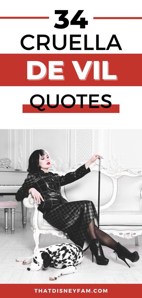 cruella Cruella De Vil Quotes, Cruella Quotes, Disney Villains Quotes, Quotes From Disney Movies, Evil Queen Quotes, Quotes About Fashion, Quotes From Disney, 101 Dalmatians Movie, Cruella Deville Costume