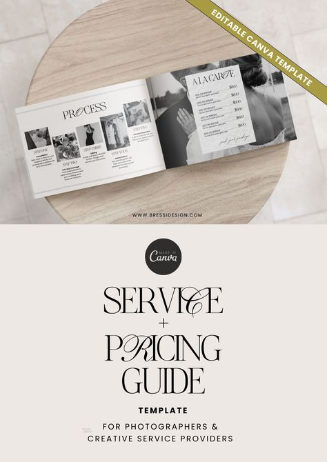 Wedding Photographer Pricing Guide Template | Services and Pricing Guide Canva Template | Wedding Photographer Service Guide | Event Photography Pricing, Wedding Photography Price Guide, Wedding Photo Price Sheet, Wedding Package Photography Price List, Wedding Photography Pricing Guide, Wedding Photographer Pricing Guide, Wedding Planner Brand, Wedding Pricing Guide, Photographer Website Design