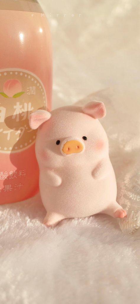 Landscape Anime, Pig Plushie, Amazing Aesthetic, Aesthetic Landscape, Pig Wallpaper, Space Phone Wallpaper, Kawaii Pig, Mini Pigs