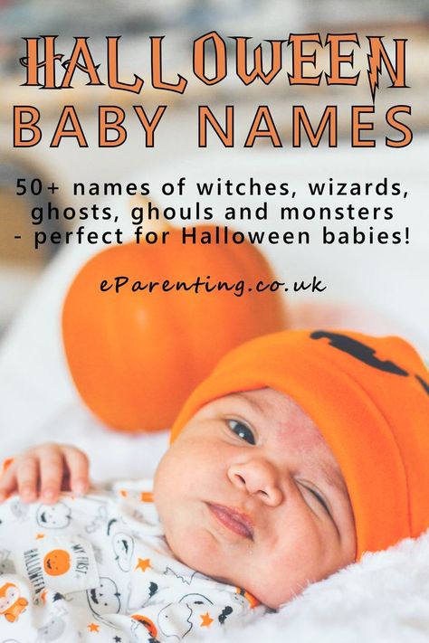 Spooky, ghoulish and magical Halloween baby names for boys and girls, perfect for October babies and especially babies born on Halloween Day, the 31st October. Magical Halloween, Halloween Names, J Names, Baby Boy Halloween, Names For Boys, October Baby