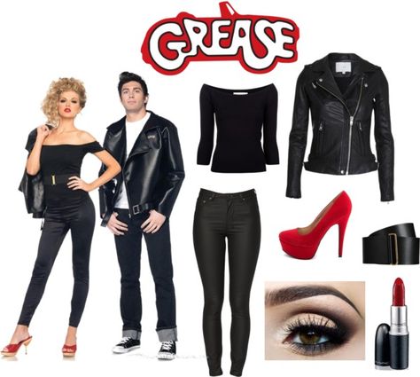 A blog about DIY, Fashion, Etsy Shop, recipes, Urban Gardening, Vegan, Chicago, Handmade, Craft, Nail Art, Shoes, Love, Family. Grease Costumes Diy, Grease Couple Costumes, Greaser Costume, Grease Halloween Costumes, Grease Outfits, Decades Costumes, Grease Party, Grease Costumes, Look 80s